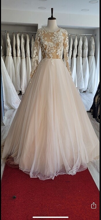 SIFIR TRANSPARAN GELİNLİK - Görsel 4