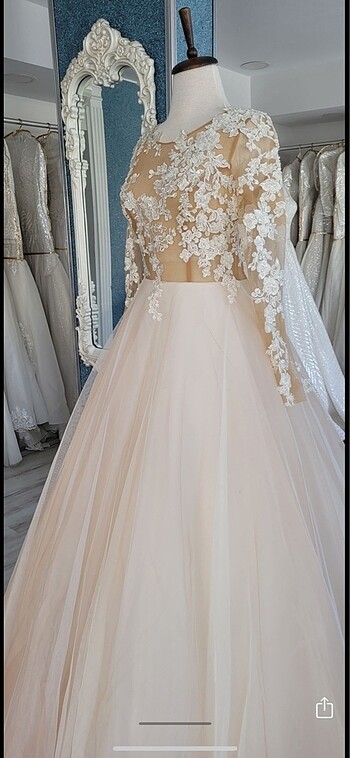 SIFIR TRANSPARAN GELİNLİK - Görsel 3