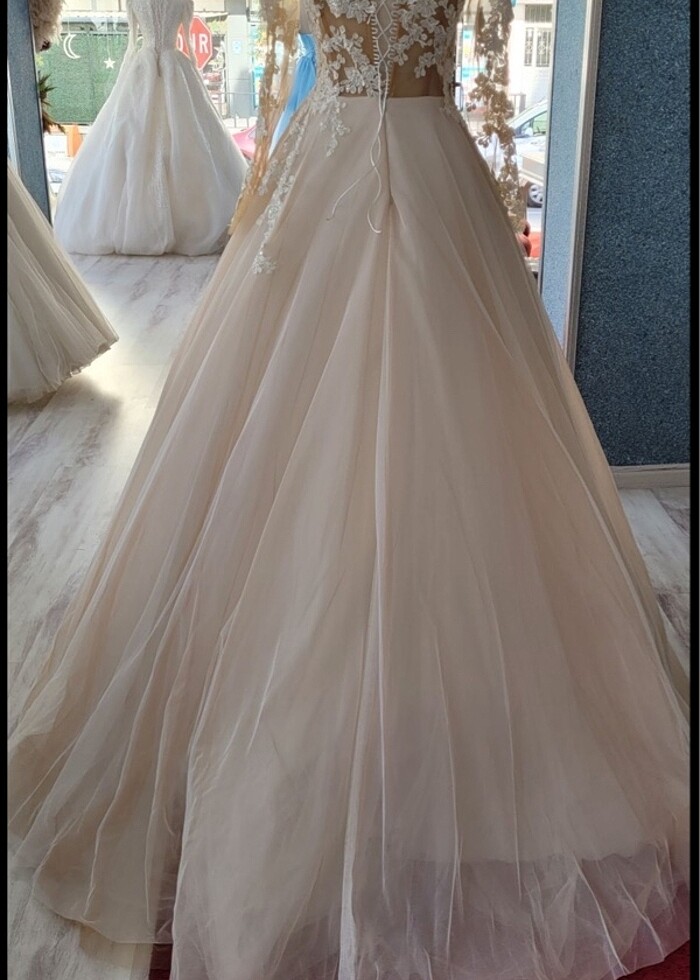 SIFIR TRANSPARAN GELİNLİK - Görsel 5