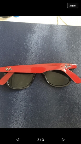 Ray Ban kirmizi gozluk