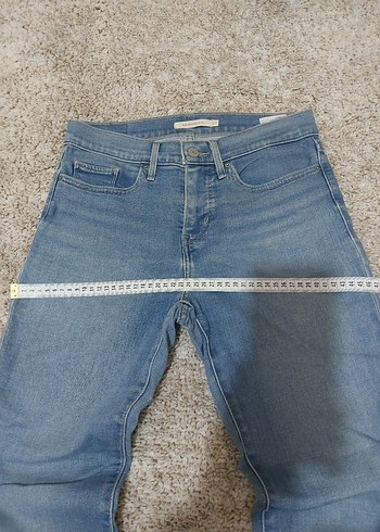 Gri Mavi Normal Boy Kadın Kot Pantolon 27 beden - Görsel 4