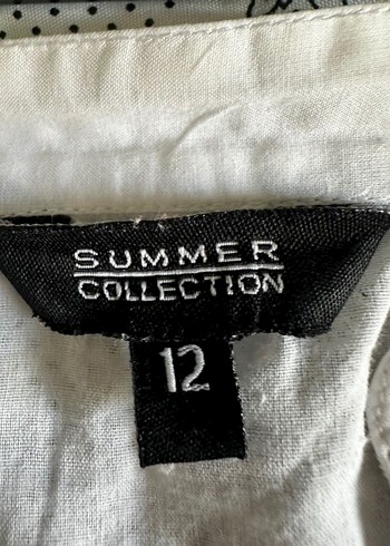 Düğmeli Beyaz Nakışlı Bohem Gömlek - Görsel 6