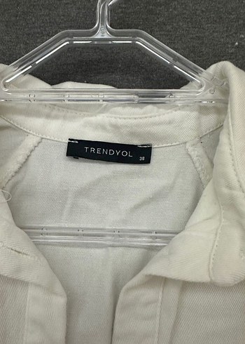 Beyaz V Yaka Mini Tulum M - Görsel 3