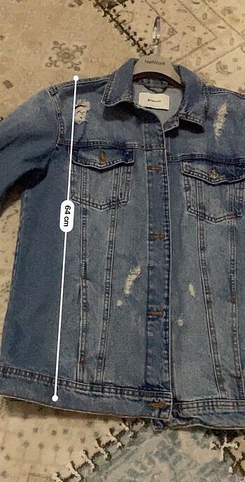 m Beden mavi Renk Stradivarius jean