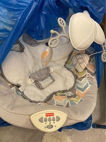 Beden gri Renk Fisher Price Sweet Snugapuppy Delüks Ana Kucağı