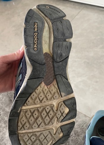 New balance 990 
Lacivert Gri Kadın Spor Ayakkabı - Görsel 3