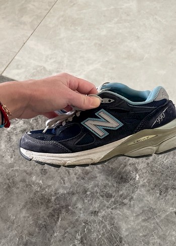 New balance 990 
Lacivert Gri Kadın Spor Ayakkabı - Görsel 6