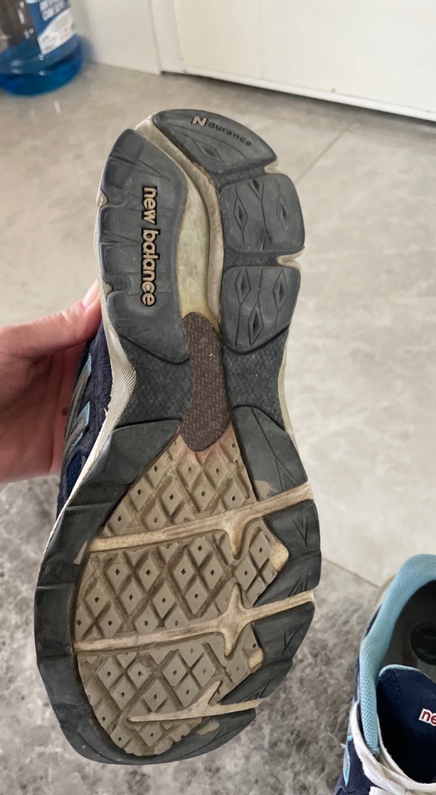 New balance 990 
Lacivert Gri Kadın Spor Ayakkabı - Görsel 3