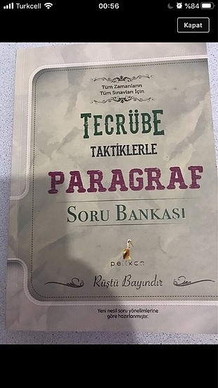 Kpss türkçe paragraf 2019