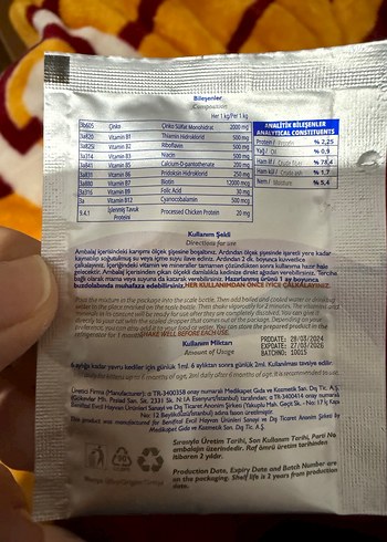 Benifital Benitin Kedi Multivitamin - Görsel 3