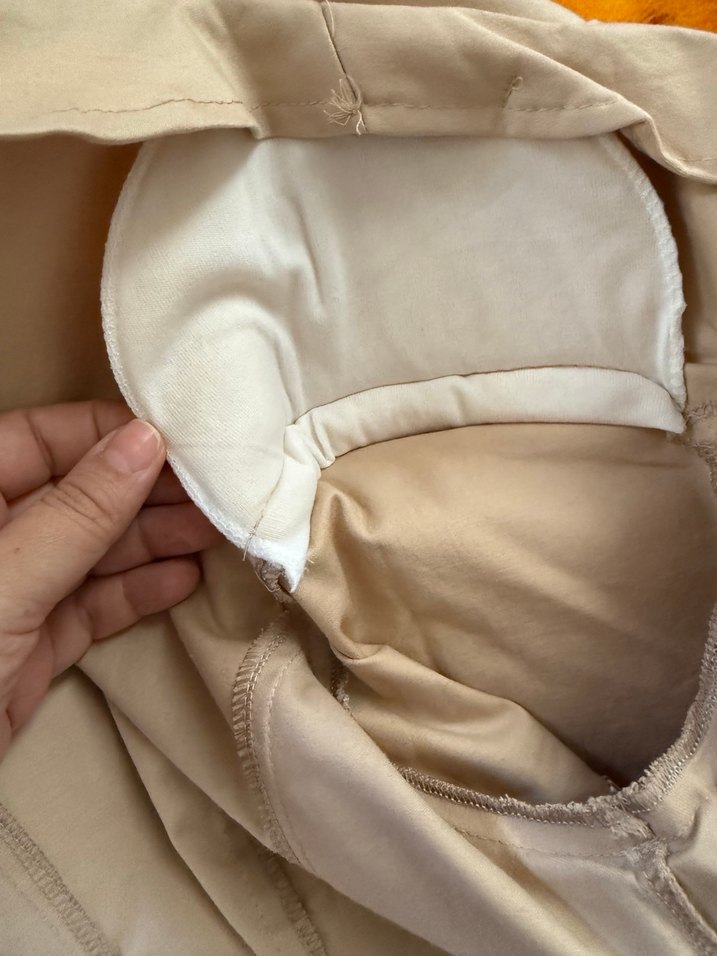 Bej Kısa Kollu Kadın Blazer Ceket - Görsel 3