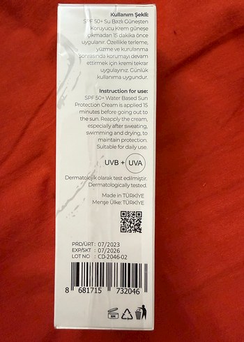 Creaderm Güneş Koruyucu Krem SPF 50+ - Görsel 2