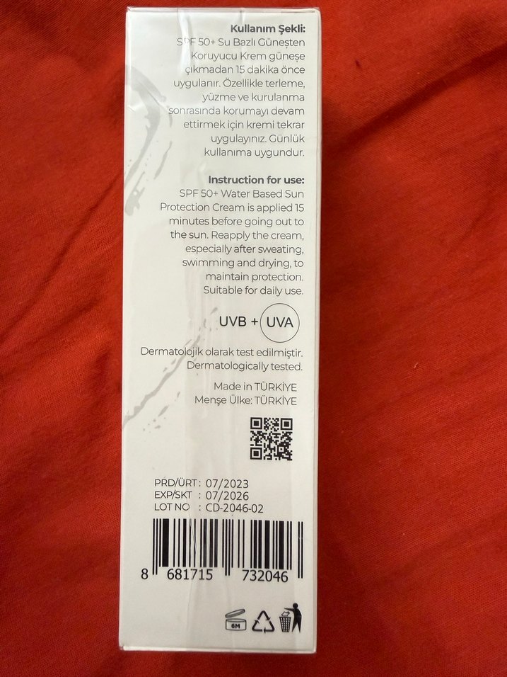 Creaderm Güneş Koruyucu Krem SPF 50+ - Görsel 2