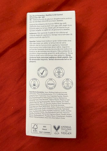 The Purest Solutions SPF 50 Güneş Koruyucu Nemlendirici - Görsel 2