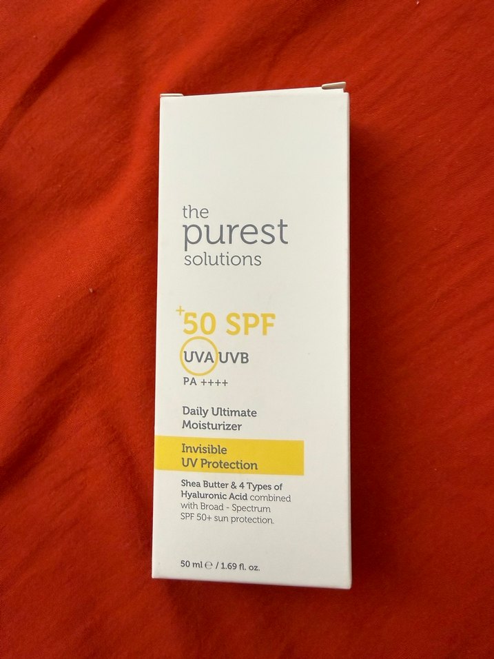 The Purest Solutions SPF 50 Güneş Koruyucu Nemlendirici - Görsel 4