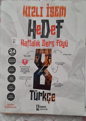 HeDeF 8. Sınıf Türkçe Haftalık Ders Föyü