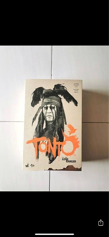 Hot Toys Lone Ranger Tonto figür