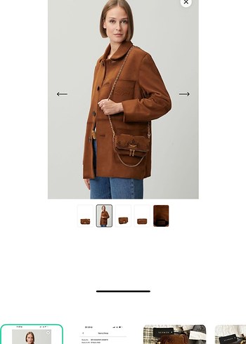 Zadig & Voltaire Zadig Western Suet Deri Canta