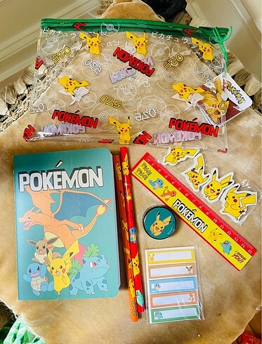 Pokemon Kırtasiye Seti