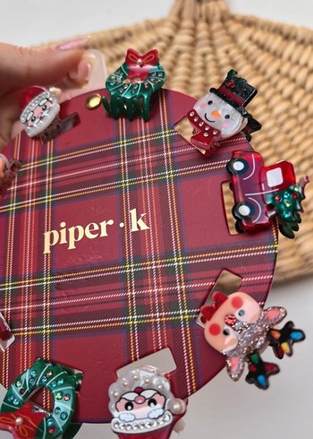 Yılbaşı Temalı Saç Tokaları - Görsel 2