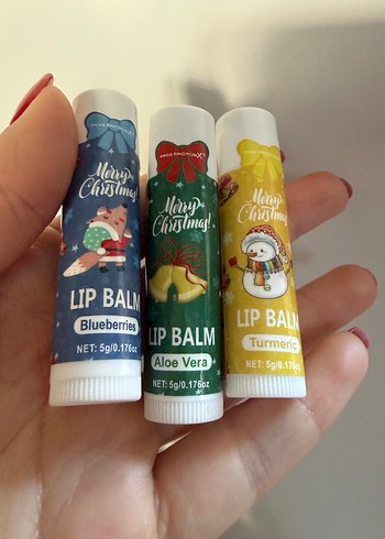 Mavi Yaban Mersini ve Zerdeçal Aromalı Dudak Balmı - Görsel 2