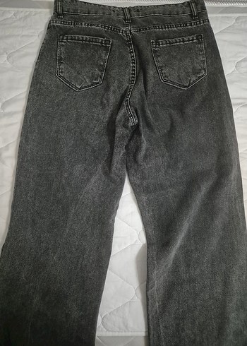 Diğer Ambar Gri Straight jean