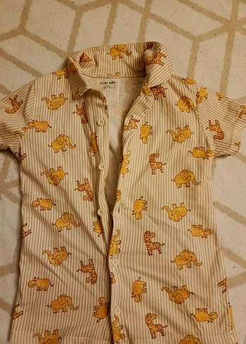 LCW Baby Kısa Kollu Pijama Takımı