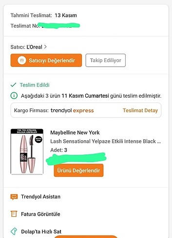 Maybelline Maybelline Lash Sensatıonal Mascara