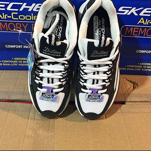 37 Beden siyah Renk Skechers D'Lite