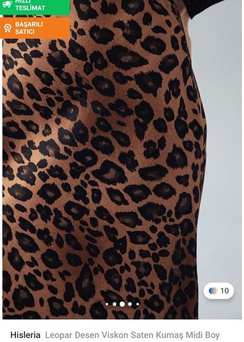s Beden Leopar Etek