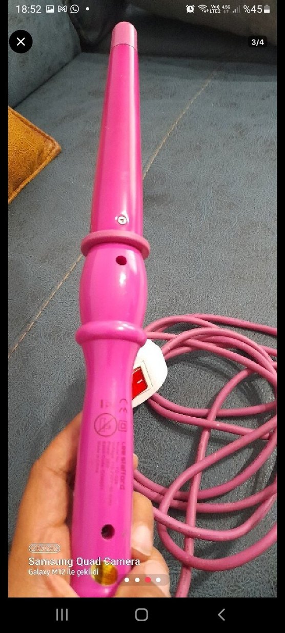 Pembe Saç Şekillendirici - Görsel 2