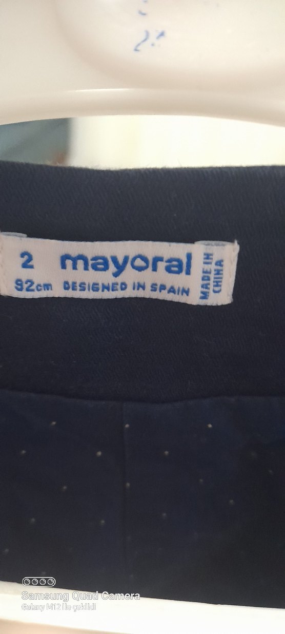 Mavi Düğmeli Erkek Kot Yelek - Görsel 3