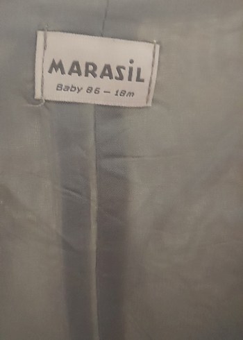 Erkek Çocuk Gri Düğmeli Yelek - Görsel 2