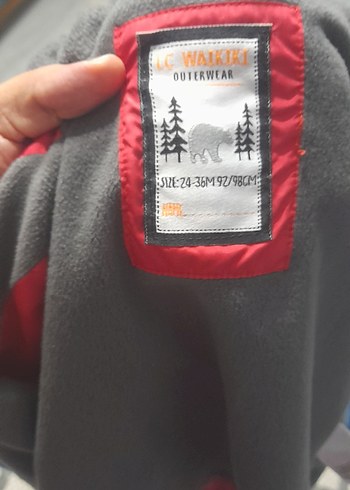 Kırmızı Erkek Çocuk Fermuarlı Ceket - Görsel 3