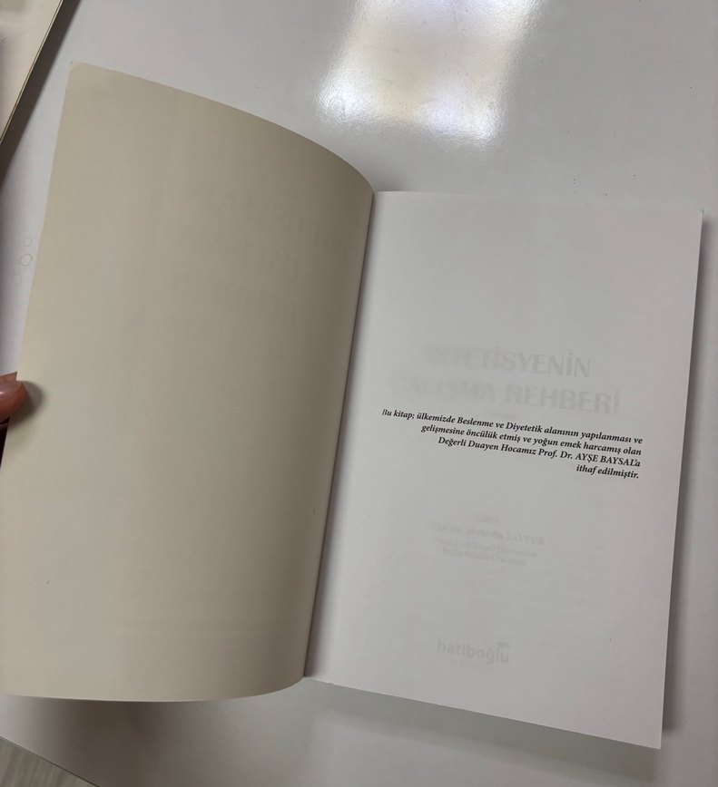 Diyetisyenin Çalışma Rehberi 2. Baskı (EN GÜNCEL BASKI) - Görsel 4