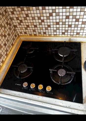 Bosch Siyah Gazlı Ocak - Görsel 2