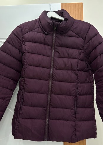 Koton Bordo Kadın Şişme Mont - Görsel 5