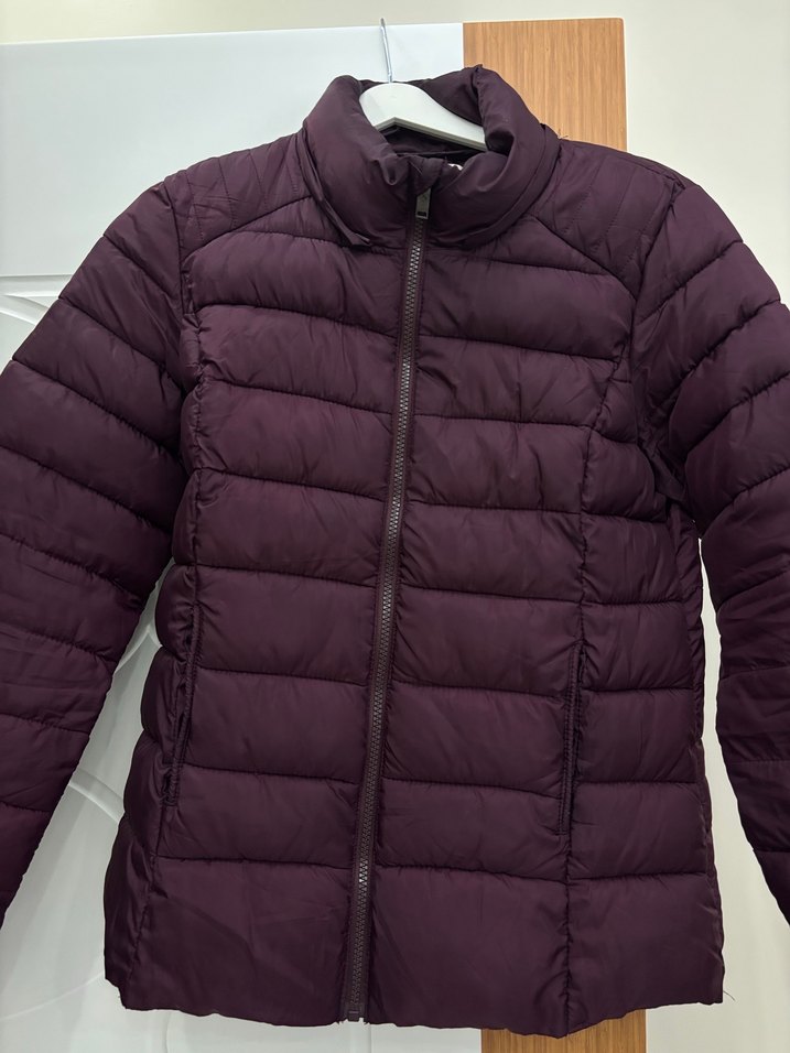 Koton Bordo Kadın Şişme Mont - Görsel 5