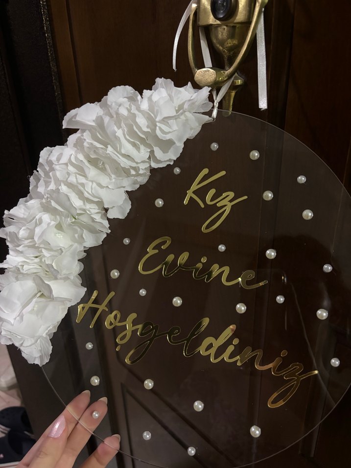 Bir kez kullanıldı - sorunsuz Kapı Süsü - Görsel 3