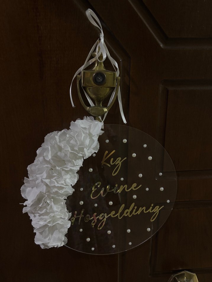 Bir kez kullanıldı - sorunsuz Kapı Süsü - Görsel 4