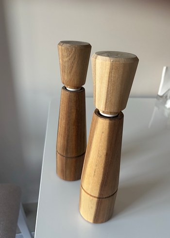 Beden İkea INTRESSANT akasya 27 cm Baharat Öğütücü 2 adet