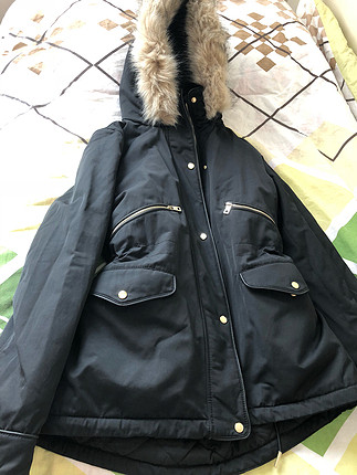 Zara siyah parka