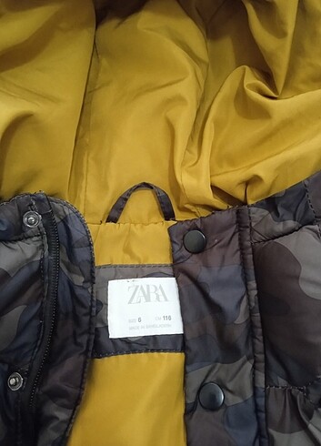 Erkek çocuk mont 6 yaş zara marka 