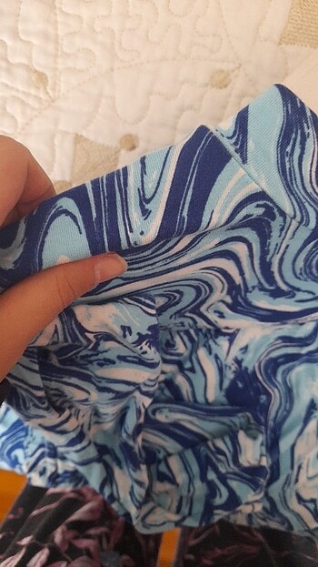 Ebru desenli bady m beden lamelif giyim - Görsel 5