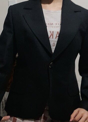 Blazer ceket kısa