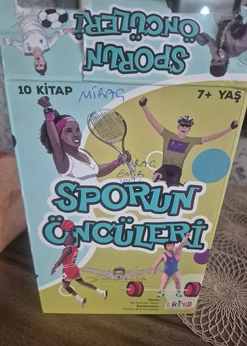 Sporun Öncüleri 7+ Yaş 10 Kitap Seti