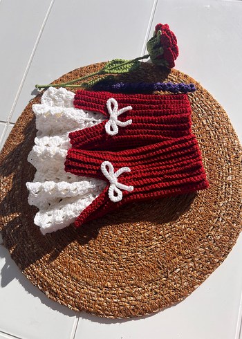 vintage eldiven - Görsel 3