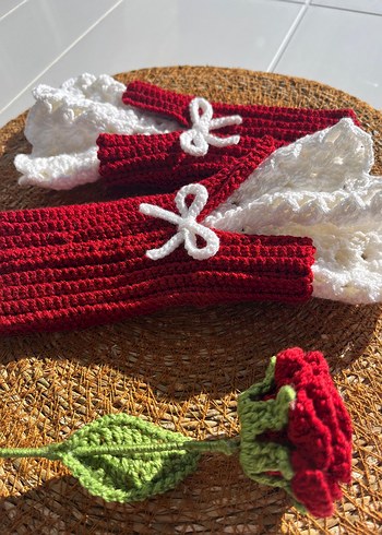 vintage eldiven - Görsel 2