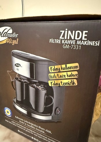 Goldmaster Zinde Filtre Kahve Makinesi GM-7331 - Görsel 2