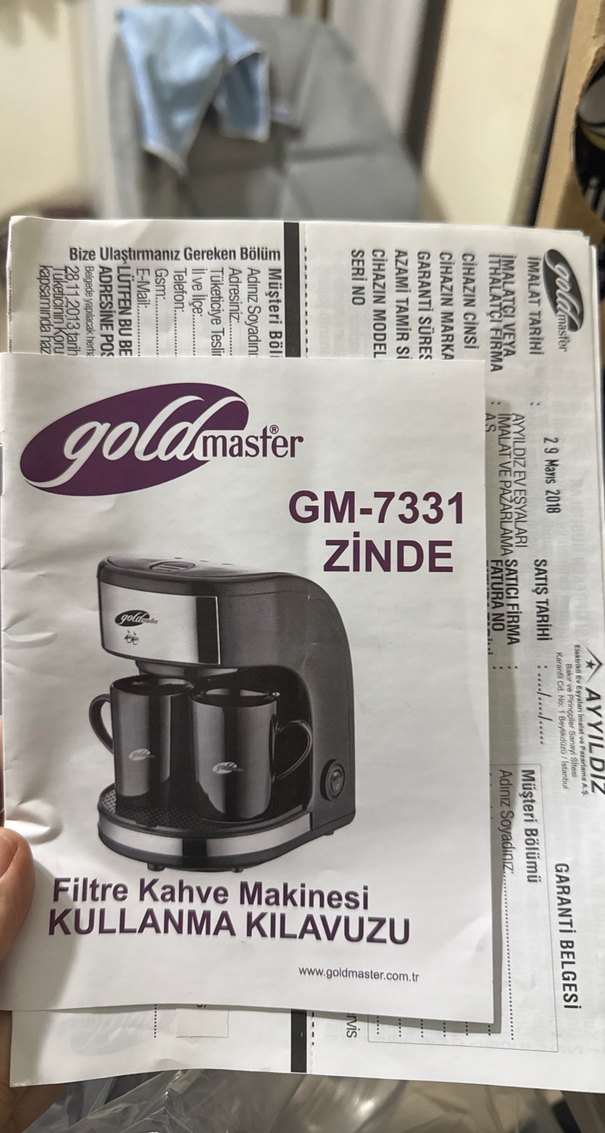 Goldmaster Zinde Filtre Kahve Makinesi GM-7331 - Görsel 5